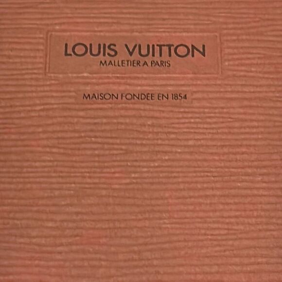 Louis Vuitton LV Square Gift Box Brown Textured Lift Lid Luxury Storage Display - Picture 3 of 13
